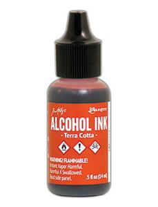 Ranger Tim Holtz- Alcohol Ink- Terra Cotta (TIM22213)