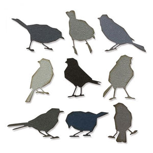 Sizzix Thinlits Die Set Silhouette Birds by Tim Holtz (665861)