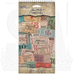 Tim Holtz idea-ology Ticket Book (TH94036)