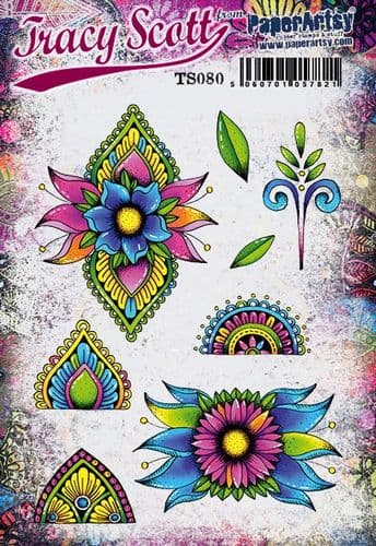 PaperArtsy Stamp Set by Tracy Scott TS080