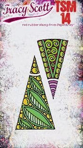 Paperartsy Tracy Scott Mini Stamp (TSM14)