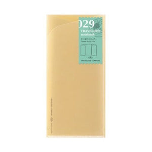 Traveler's Company Traveler's Notebook Three-fold File Refill 029 (14403-006)