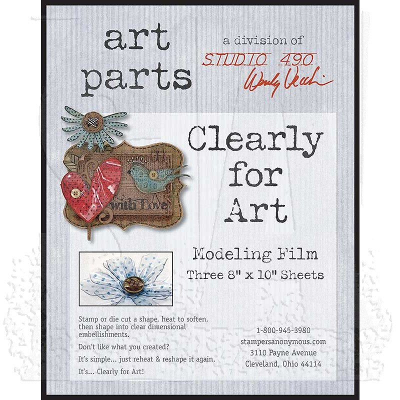 Wendy Vecchi Studio 490 Clearly For Art Modeling Film (WVAPCLEARLY)