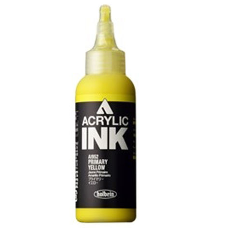 Holbein Paint Marker- Acrylic Ink- Primary Yellow (AI952)