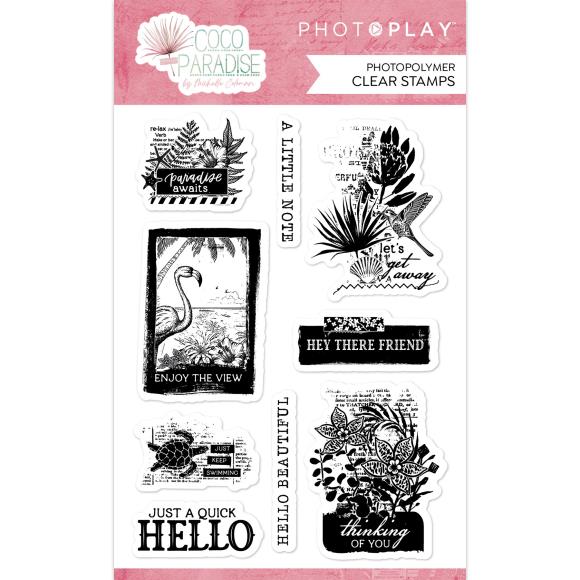 Photoplay Paper Coco Paradise Collection Stamp Set  (CCP4516)