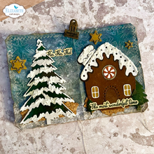 Load image into Gallery viewer, Elizabeth Craft Designs December Romance Collection Die Set Gingerbread House (2165)
