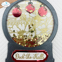 Load image into Gallery viewer, Elizabeth Craft Designs December Romance Collection Die Set Snow Globe Fun (2167)
