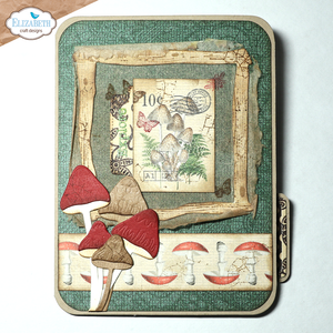 Elizabeth Craft Designs Annette Green Forest Friends and Frame Die Set (2199)