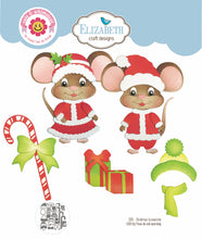 Load image into Gallery viewer, Elizabeth Craft Designs Meet the Mice Christmas Accessories (2205)
