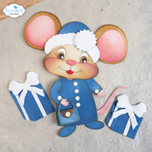 Load image into Gallery viewer, Elizabeth Craft Designs Meet the Mice Christmas Accessories (2205)
