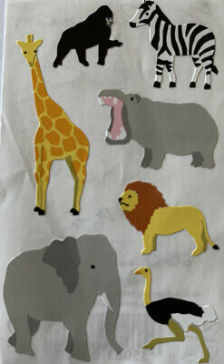 Mrs. Grossman's Sticker Wild Animal Sticker Set