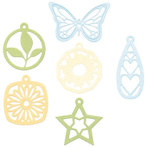 Sizzix Thinlits Die Set 6PK - Charms by Eileen Hull (666769)