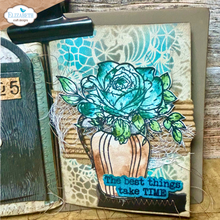 Load image into Gallery viewer, Elizabeth Craft Designs Hinged to the Past In Full Bloom Stamp  set (CS391)
