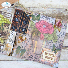 Load image into Gallery viewer, Elizabeth Craft Designs Hinged to the Past In Full Bloom Stamp  set (CS391)
