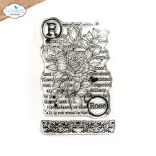 Load image into Gallery viewer, Elizabeth Craft Designs Hinged to the Past Rose Stamp  set (CS392)
