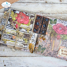 Load image into Gallery viewer, Elizabeth Craft Designs Hinged to the Past Journal Phrases 4 Stamp and Die set (CSD390)
