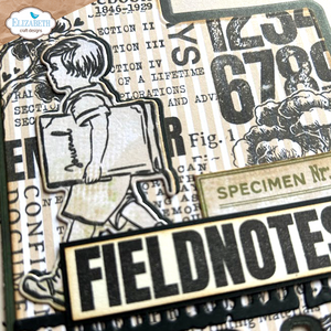 Elizabeth Craft Designs Card Lab - Field Notes Stamp & Die Set (CSD394)