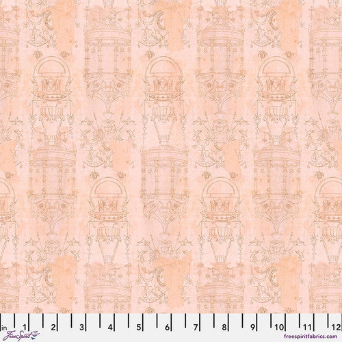 Tim Holtz FreeSpirit Fabric Pink Toile (PWTH218.pink)