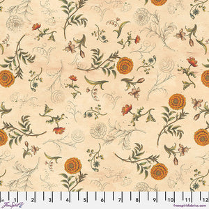 Tim Holtz Freespirit Fabric Orange Sketchbook(PWTH234.ORANGE)