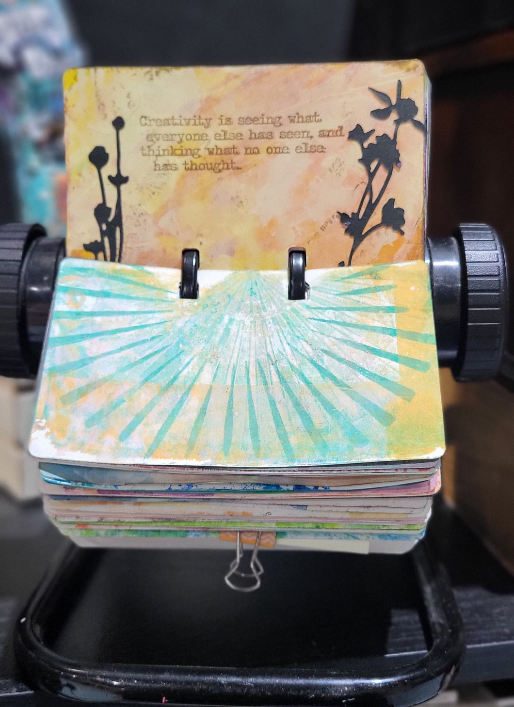 Explore Mixed Media Techniques on Rolodex  - Distress Oxides January 31st ONLINE