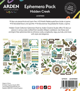 Arden Creative Studio - Hidden Creek Ephemera Pack (ACSEP0001)