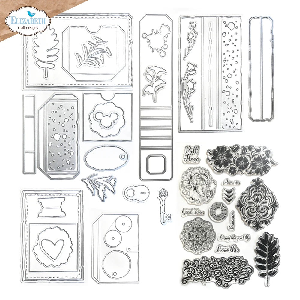 Elizabeth Craft Designs Journal Romance Special Kit (K019)