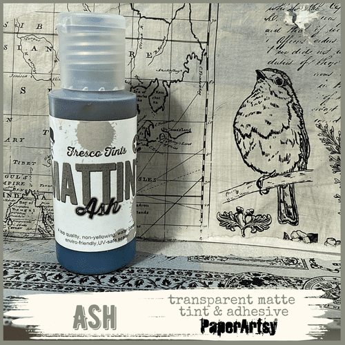 PaperArtsy Fresco Finish  Acrylics Mattint Ash (MT10)