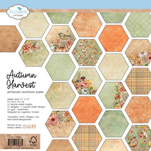 Elizabeth Craft Designs Autumn Harvest 12x12 paper (C027)