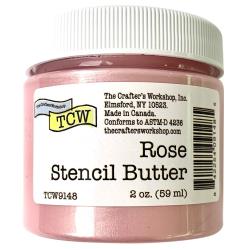 The Crafter's Workshop Stencil Butter Rose (TCW9148)