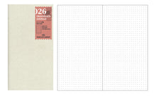 Load image into Gallery viewer, Traveler&#39;s Company Traveler&#39;s Notebook Refill Dot Grid 026 (14400-006)
