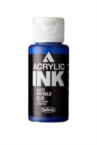 Holbein Paint Marker- Acrylic Ink- Phthalo Blue (AI672)