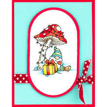 Load image into Gallery viewer, Stampendous Fran&#39;s Cling Rubber Stamps Cling Mushroom Gnome (CRM347)
