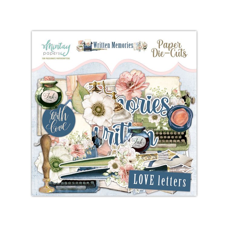 Mintay Papers Written Memories Paper Die Cuts (MT-MEM-LSC)