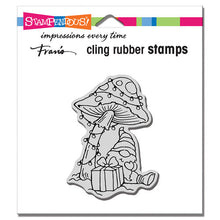 Load image into Gallery viewer, Stampendous Fran&#39;s Cling Rubber Stamps Cling Mushroom Gnome (CRM347)
