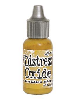 Tim Holtz Distress Oxide Re-Inker Fossilized Amber (TDR57086)