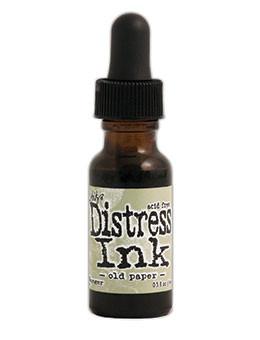 Tim Holtz Distress Ink Re-Inker Old Paper (TIM19442)