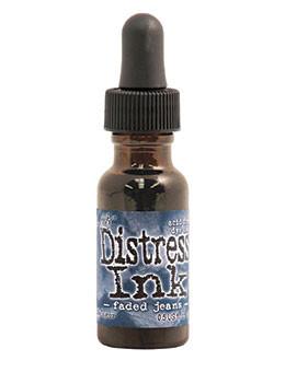 Tim Holtz Distress Ink Re-Inker Faded Jeans (TIM21575)