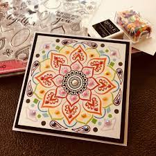 Gina K. Designs Photopolymer Stamp Set Rina Krupsky Mandala Maker