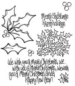 Dylusions Stamp Holly Days DYR44949