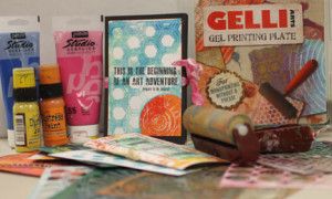 In Person Gel Plate Printing for Beginners March 15th